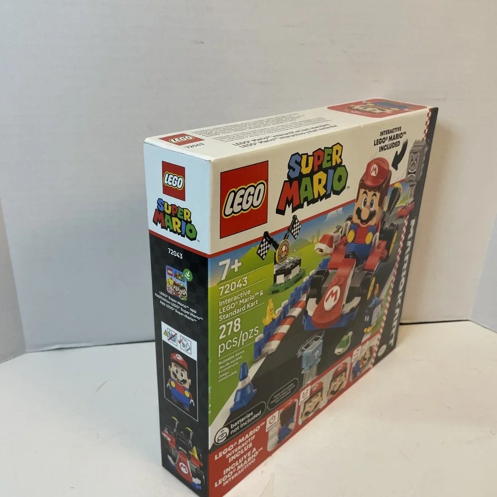 LEGO Building Set Multicolor Interactive Mario & Standard Kart 72043